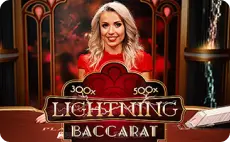 Lightning Baccarat Live Casino